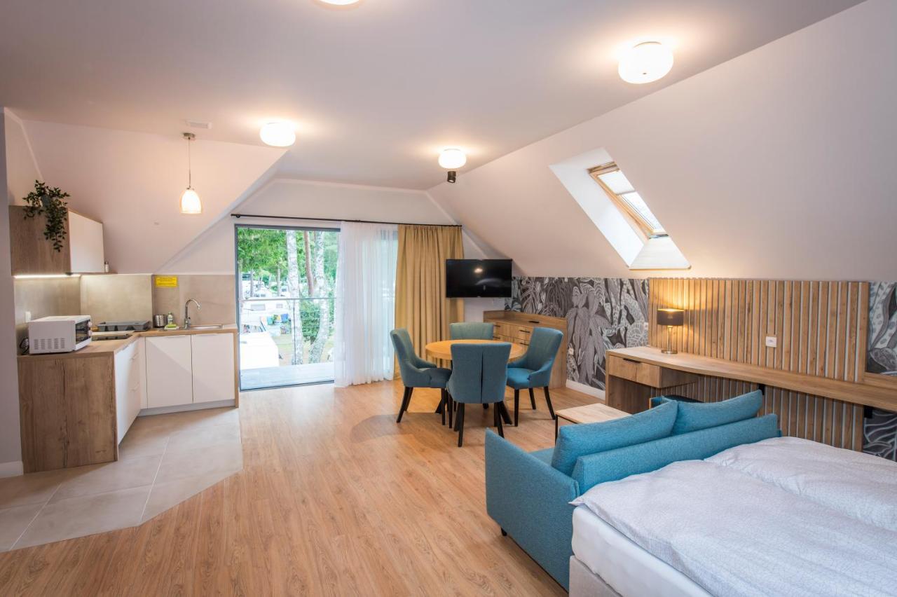 Apartamenty Camping Morski Łeba Esterno foto